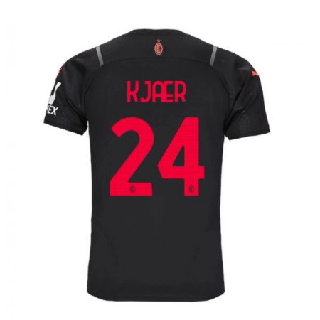 Fußballtrikots AC Mailand Simon Kjaer 24 2021-2022 Kurzarm 3rd trikot kaufen